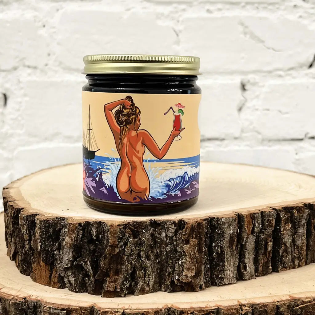 Coconut Lime + Mint - Bahama Mama - Candle