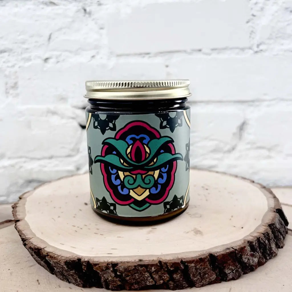 Dancheong_Minsoo Korean Tattoo Art Scented Candle