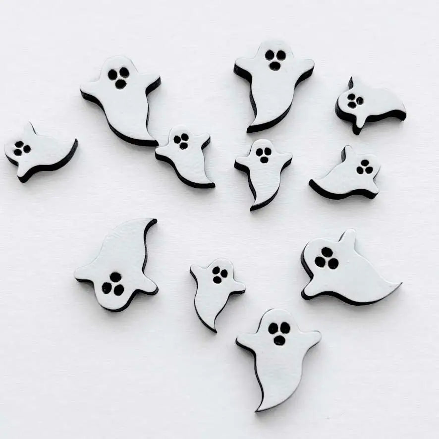 Ghost Halloween Stud Earrings 02