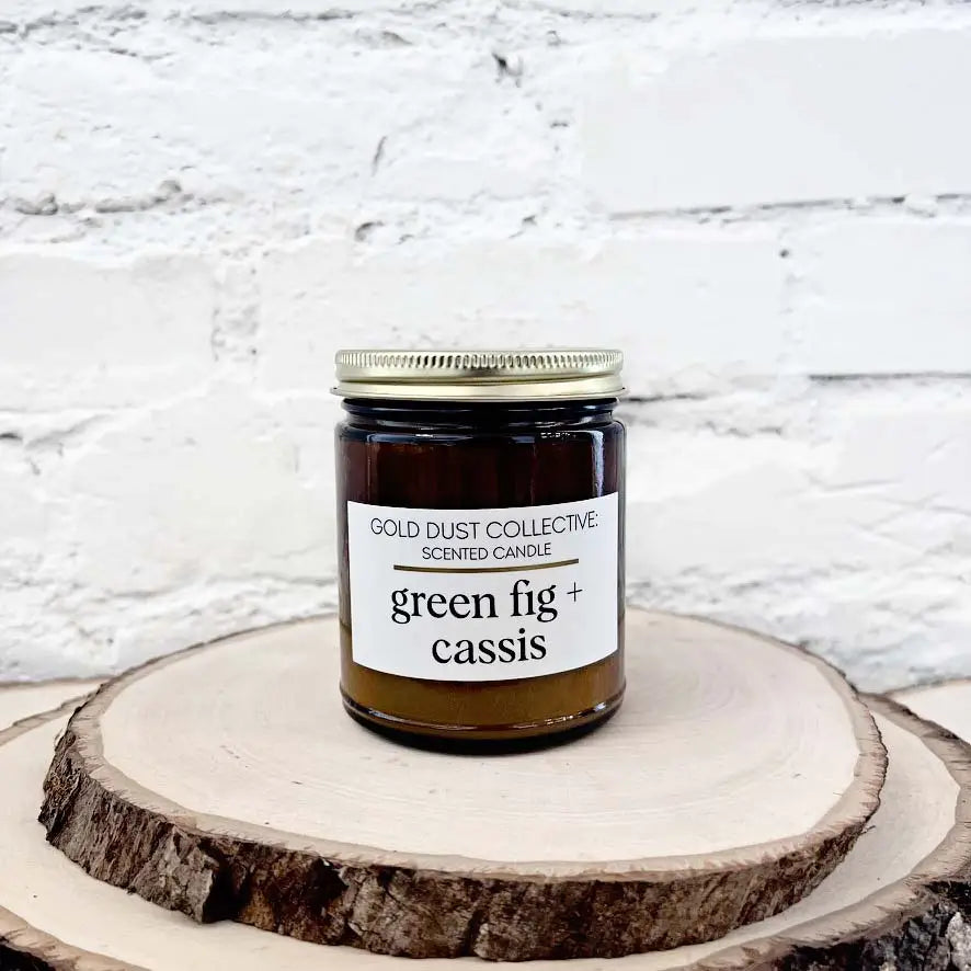 Classic Label Green Fig and Cassis Scented Candle