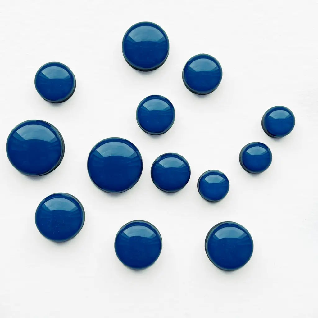 Howl At The Moon Blue Wood Stud Earrings - Resin Wood Stud Earrings Howl at the Moon Blue wood stud earrings with resin finish and titanium posts. Lightweight, hypoallergenic, and perfect for adding a bold pop of color.