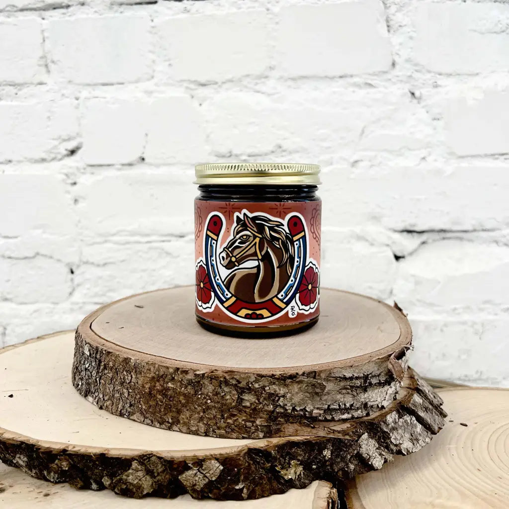 Red_Dirt_Road_1 Tattoo Art by Russ Oberg Scented Candle