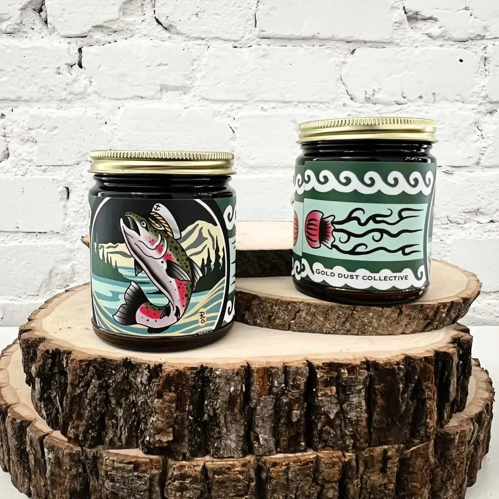 Sea Salt and Driftwood - Salish Sea - Candle