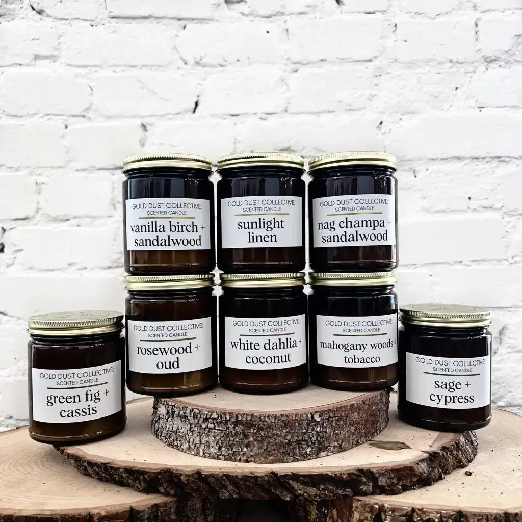 Classic Labels Sunlight Linen Scented Candle