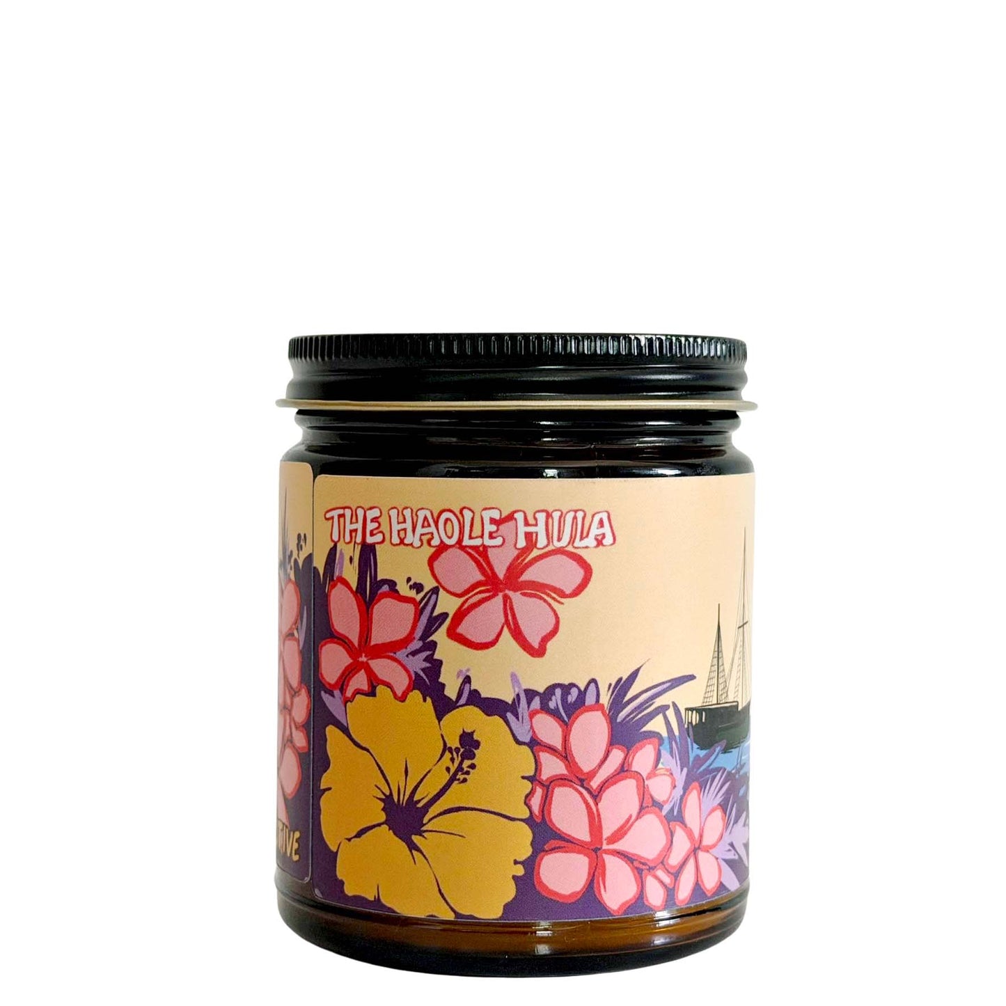 Bahama Mama Coconut Lime and Mint Scented Candle Tiki Collection 1
