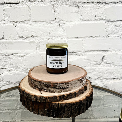 Green Fig + Cassis Scented Candle