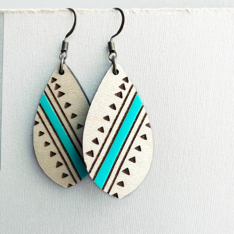 Dolly Wood Drop Earrings