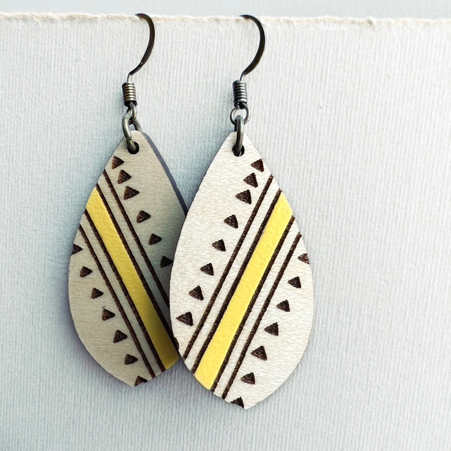 Dolly Wood Drop Earrings