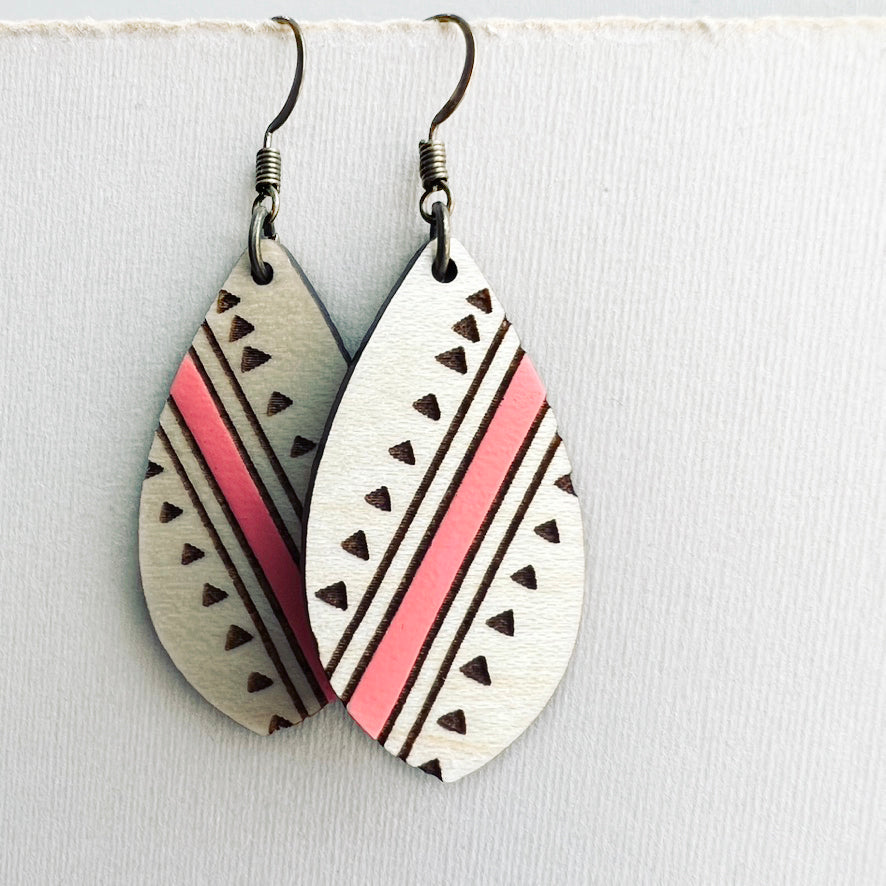 Dolly Wood Drop Earrings