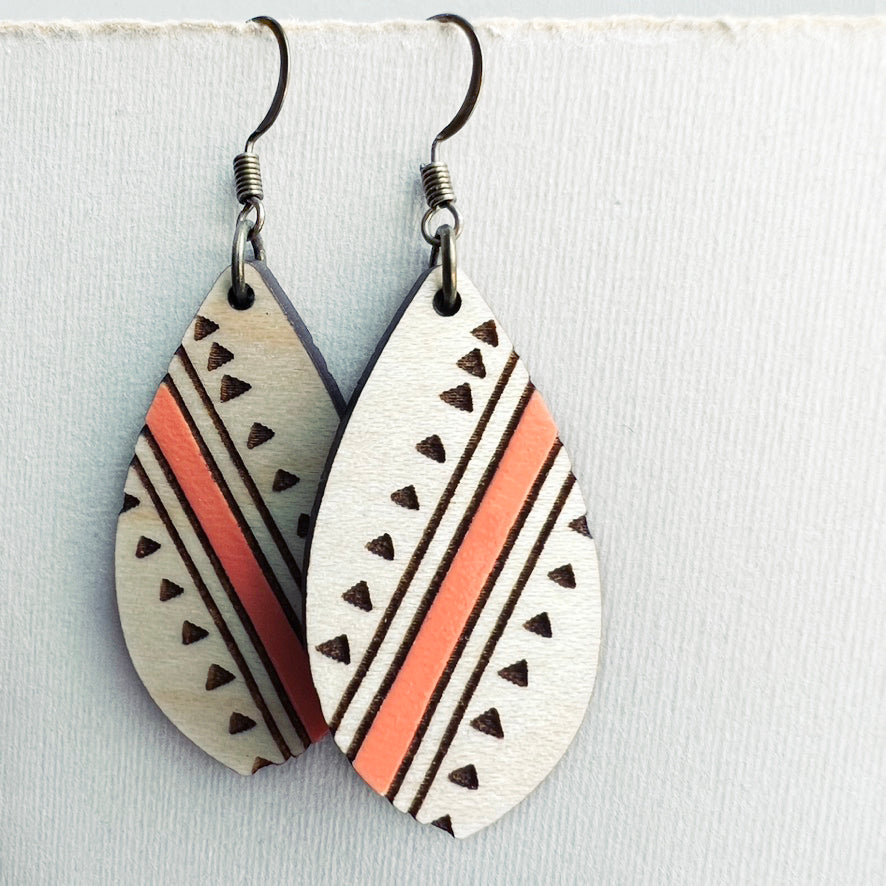 Dolly Wood Drop Earrings