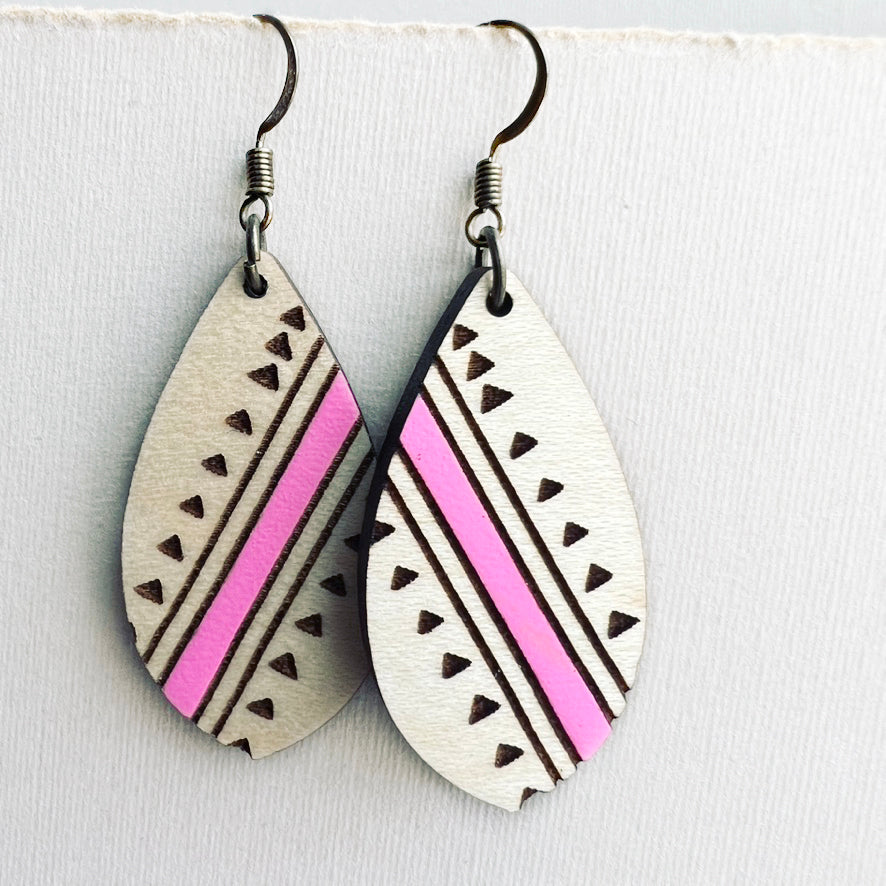 Dolly Wood Drop Earrings