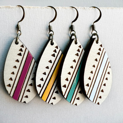 Dolly Wood Drop Earrings