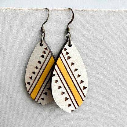 Dolly Wood Drop Earrings