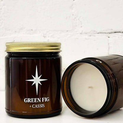 Green Fig and Cassis Scented Candle