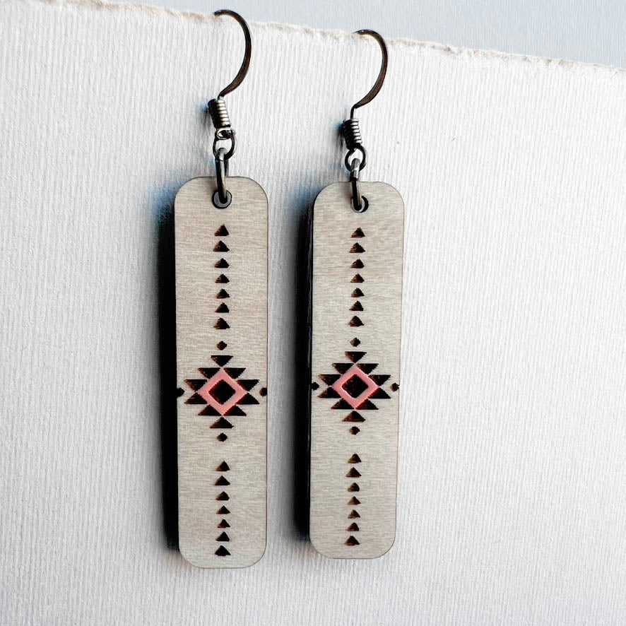 Johnny Wood Drop Earrings