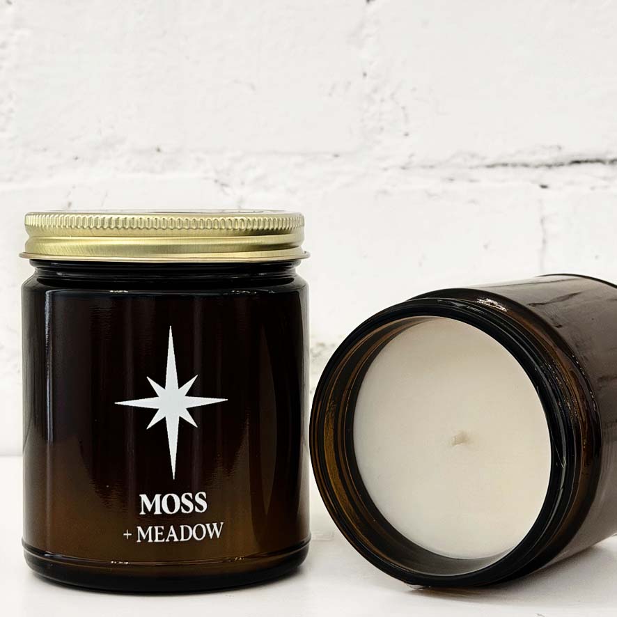 Moss and Meadow Scented Candle 1