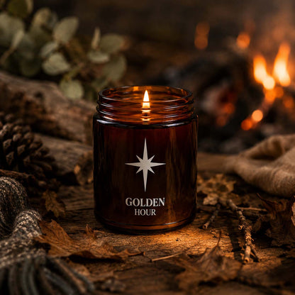 Signature Golden Hour Scented Candle Lifestyle 2