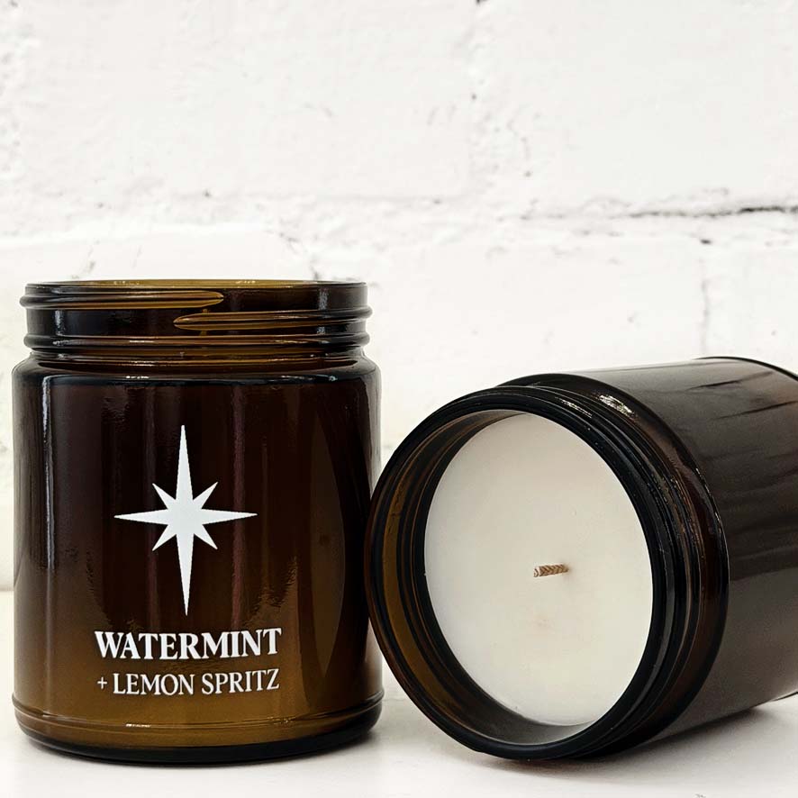 Watermint and Lemon Spritz Scent Candle