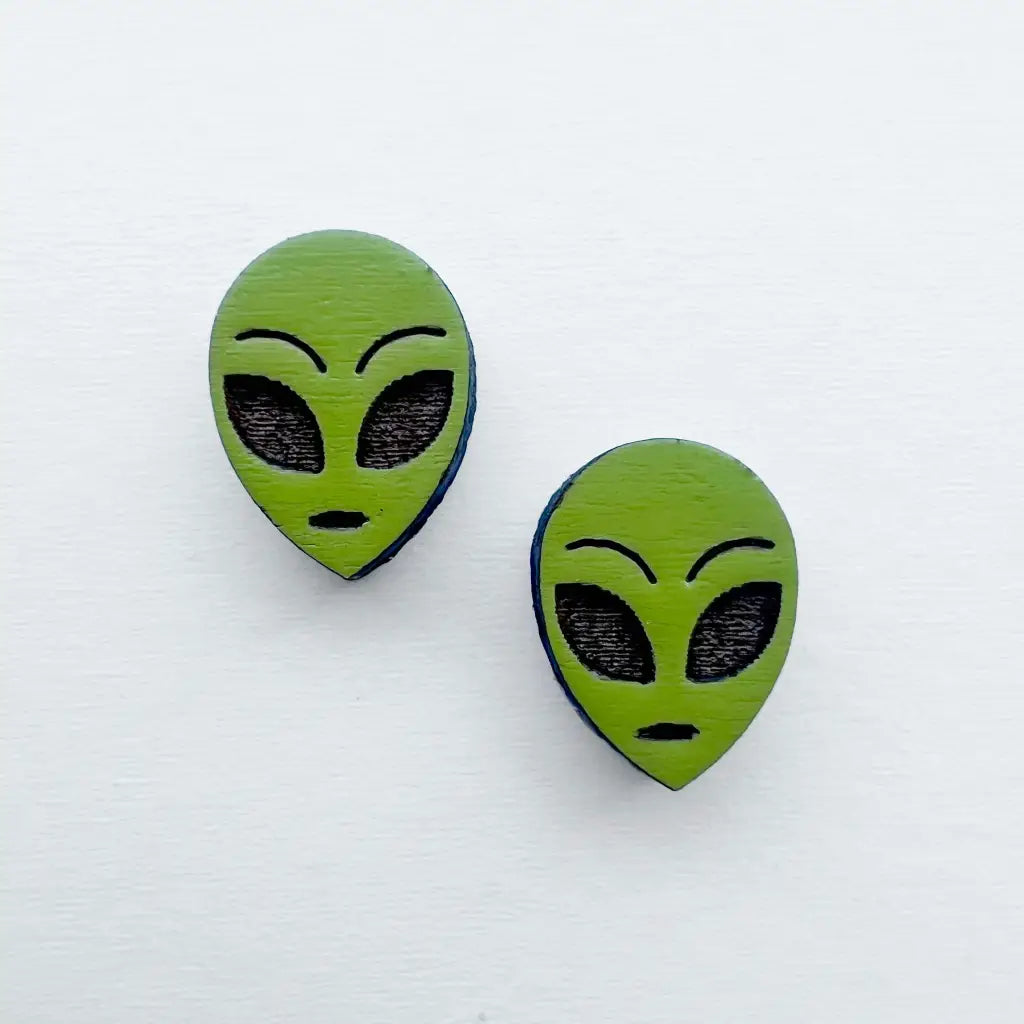 Alien-Invasion Wood Studs_Titanium Post