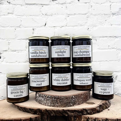 Classic Label Green Fig and Cassis Scented Candle