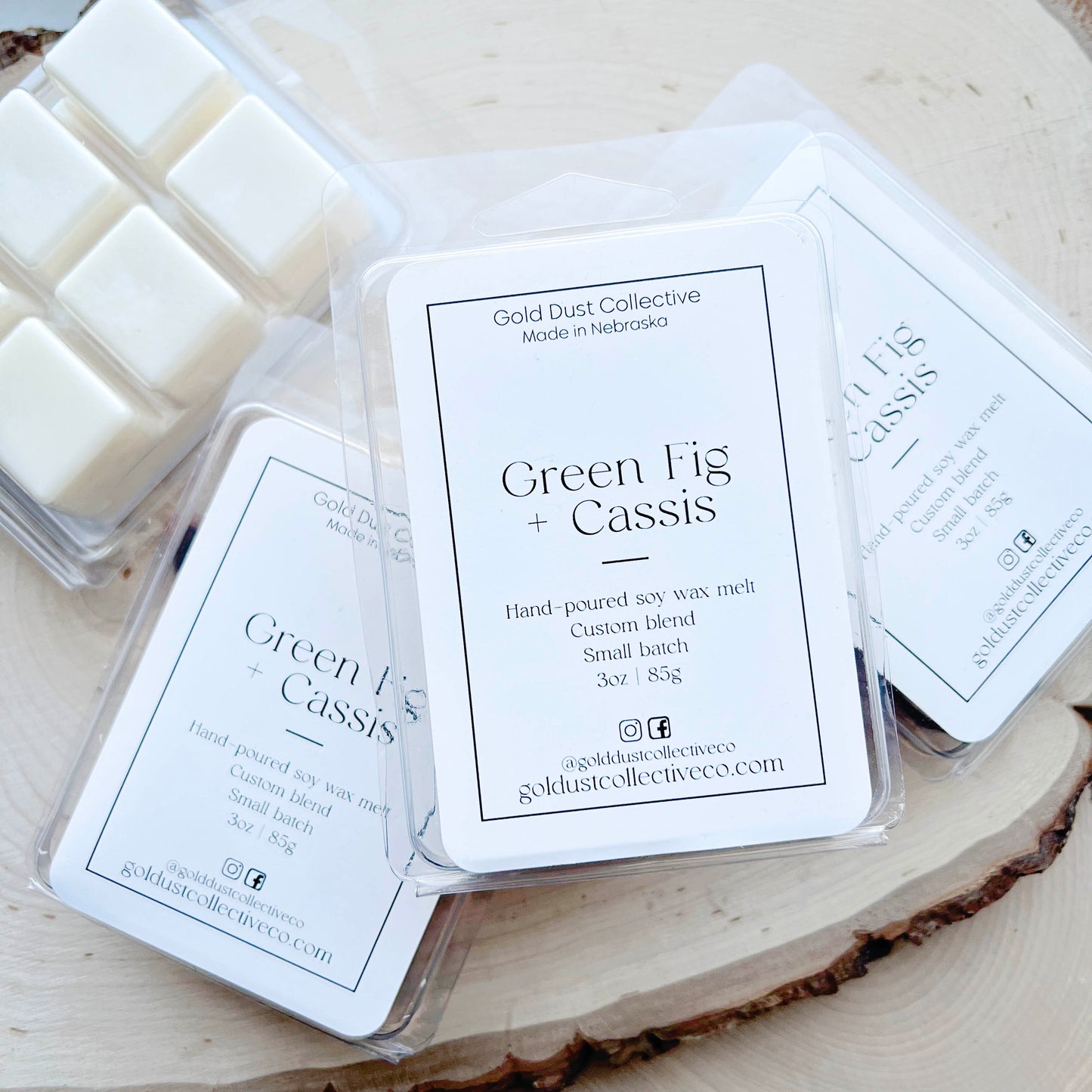 Green Fig + Cassis Soy Wax Melt - Wax Melt