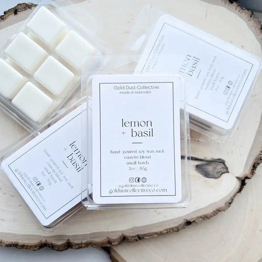 Lemon Basil Soy Wax Melt