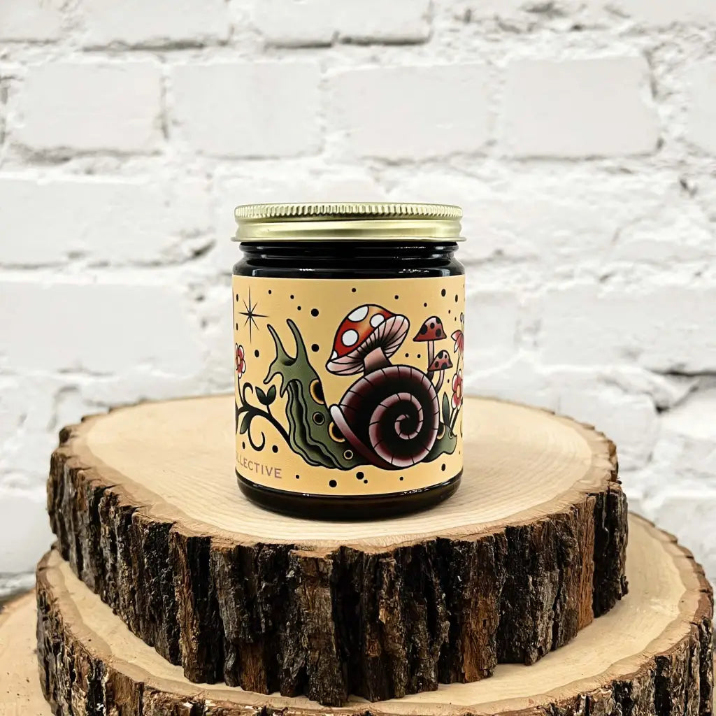 Moss and Meadow Burrow and Bloom. Original art. PNW Collection. Moss, Damp Leaves, Fir Needle