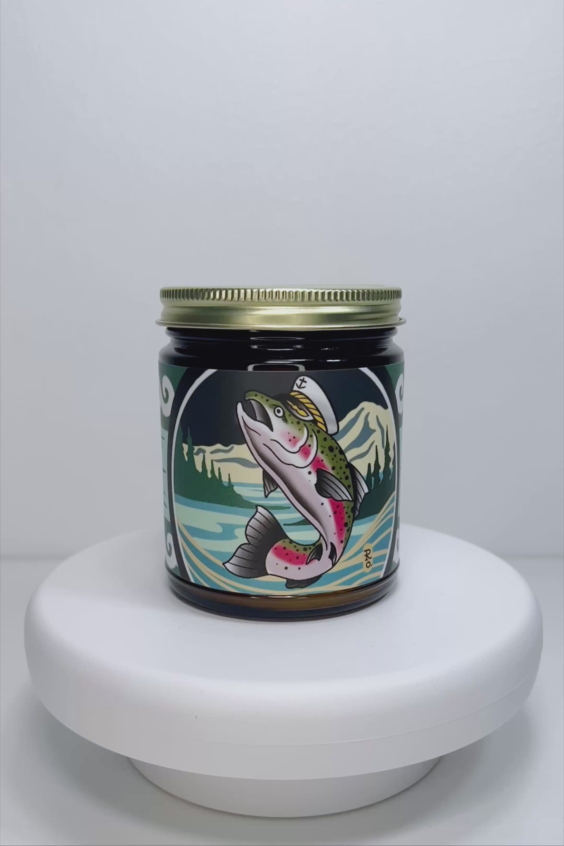 Sea Salt and Driftwood candle video
