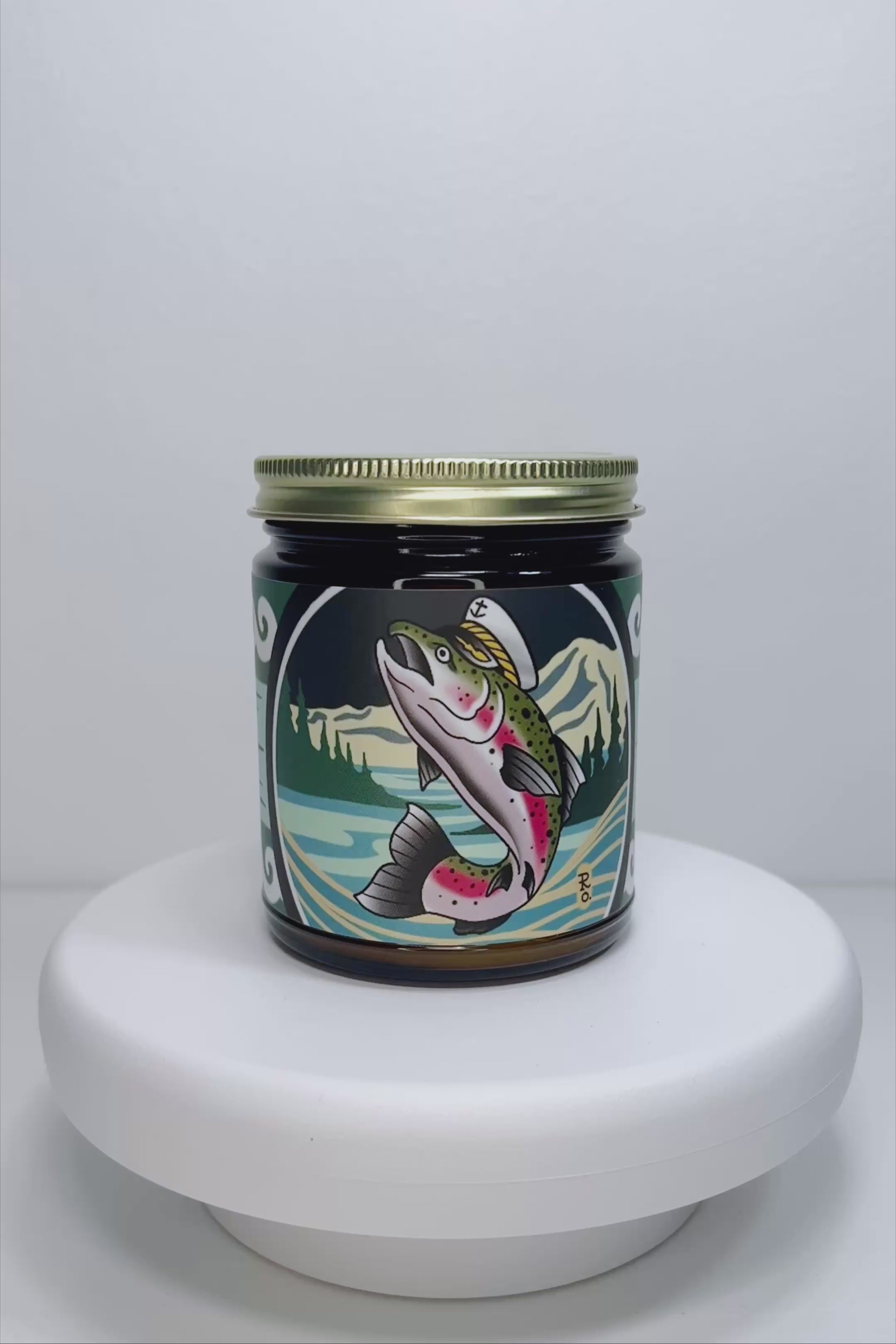 Sea Salt and Driftwood candle video