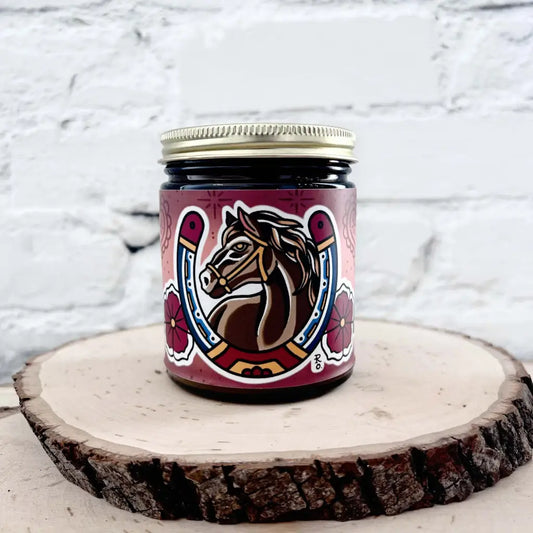 Red_Dirt_Road Tattoo Art by Russ Oberg Scented Candle
