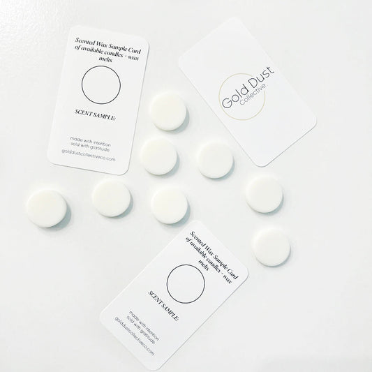 Scent Samples Cards - Candle