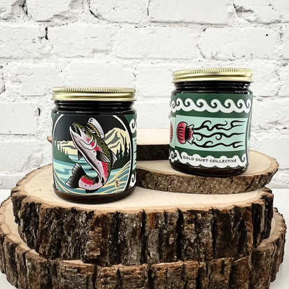 Sea Salt and Driftwood - Salish Sea - Candle