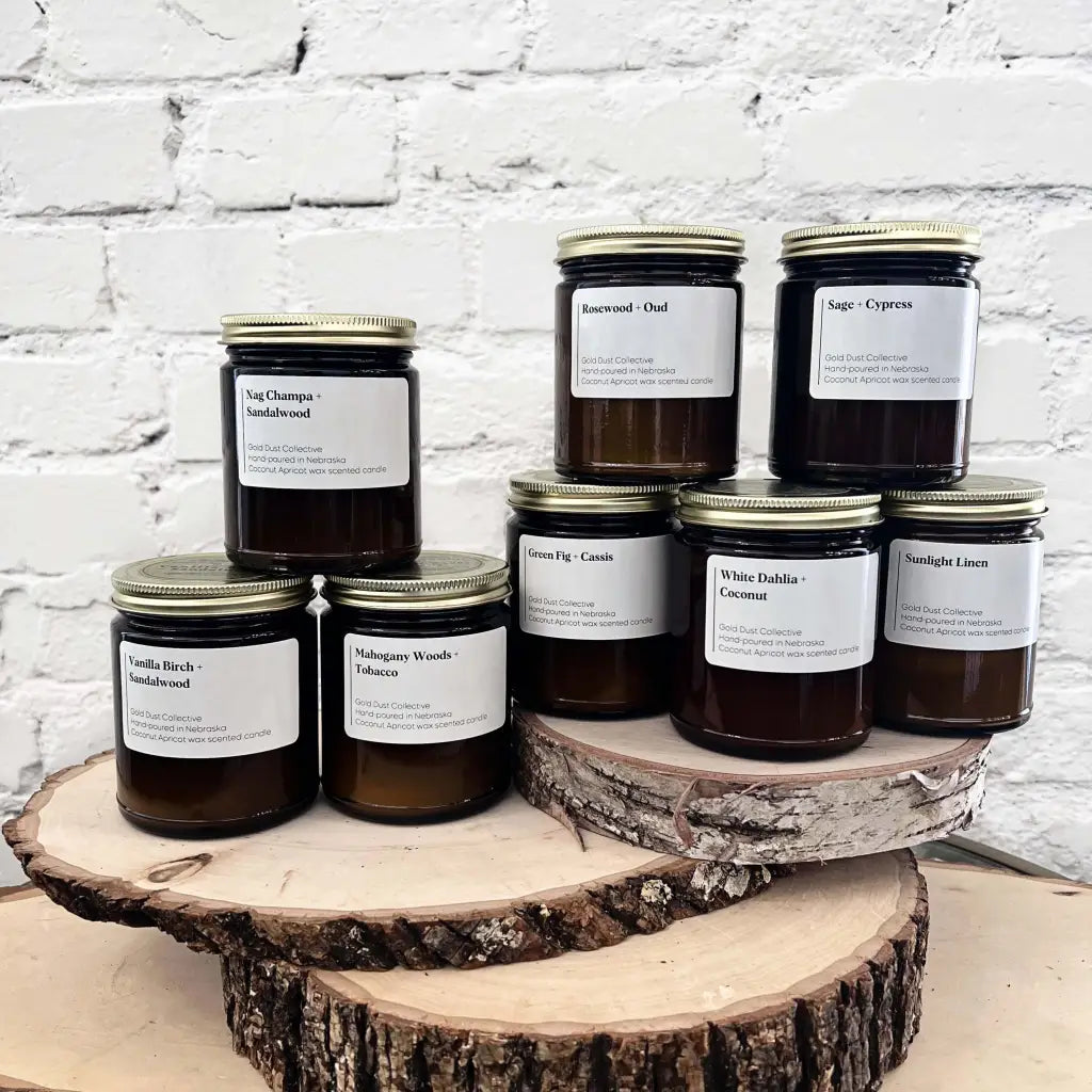 Minimalist Label Sunlight Linen Scented Candle