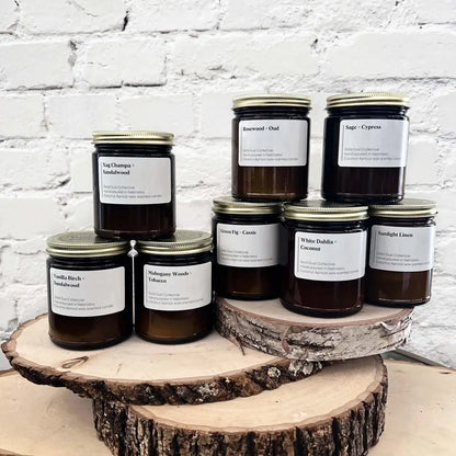 Minimalist Label Sunlight Linen Scented Candle