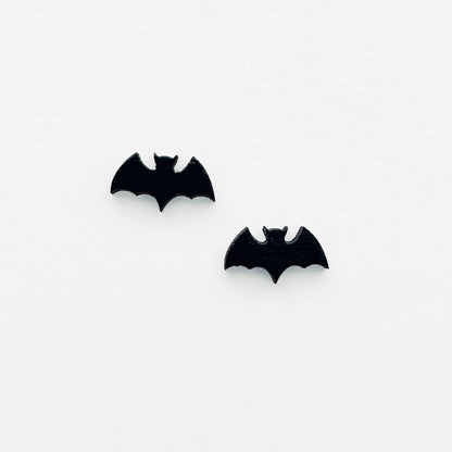 Halloween Wood Stud Earrings