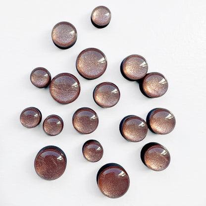 Penny Lane Wood Stud Earrings